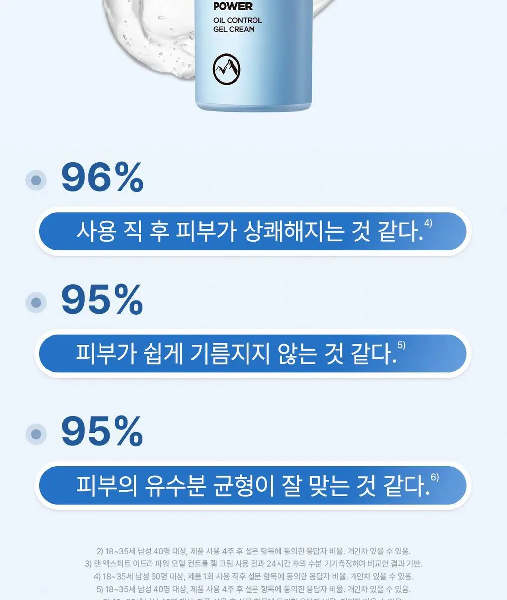 [NEW/모공케어 올인원] 로레알파리 맨 이드라 파워 오일 컨트롤 젤 크림 50ml 상세페이지 4